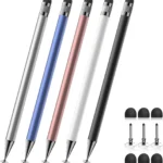 Bopomofo Stylus(5 Pcs),2-in-1 Stylus Pen for Touchscreen,Stylus Pen | Metal Barrel,Suitable for Apple(iPhone/ipad)/Nintendo Switch/Samsung/Google/Microsoft/Android Tablets Touch Screen Devices