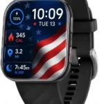 MorePro Health Fitness Tracker (Make/Answer Call), 24/7 Heart Monitor with Blood Pressure, Blood Oxygen, Sleep Tracking, 120+ Sports Modes Smart Watch with 7-Day Battery, Compatible with iOS Android