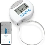 RENPHO Body Measuring Tape, Smart Tape Measure for Weight Loss, Bluetooth Fitness Equipment with App, Measuring Waist, Hip, Bust, Arms, Muscle Gain, Retractable, 60in /150cm, White