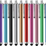 Stylus Pen [10 Pack] Universal Capacitive Touch Screen Pens for Tablets, iPad mini, iPad Pro, iPad Air, Smartphones, Samsung Galaxy - Multiple Colors
