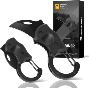 FUNBRO Small Pocket Knife Gift for Men, Keychain Box Cutter