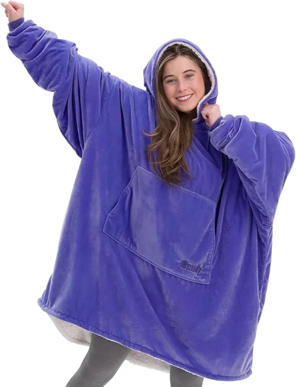 THE COMFY Original | From Shark Tank | Patented | Oversized Sherpa Wearable Blanket Hoodie| Gift for Women & Men | One Size


THE COMFY Original | From Shark Tank | Patented | Oversized Sherpa Wearable Blanket Hoodie| Gift for Women & Men | One Size