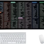 Quick Key Keyboard Mouse Pad, Non-Slip Desk Mat with Office Software Shortcuts Pattern, Upgraded Extended Large Rubber Base Mice Smooth Cloth Mouse Pad Desk Mat