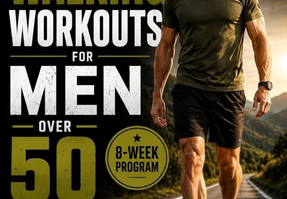 Military Walking Workouts for Men Over 50: An 8-Week Walking and Conditioning Program to Burn Fat, Boost Endurance, Improve Heart Health, and Build ... ... (Military Fitness for Men Over 50 Series)