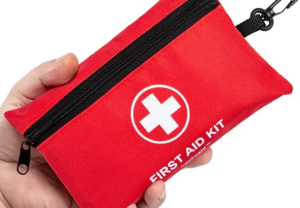 Atickyaid Mini First Aid Kit - 140 Piece Small First Aid Medical Kit for Car, Home, Office, Travel, Camping, Sports, Outdoor, School - Emergency First Aid Supplies and Survival Kit