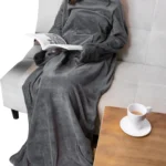 PAVILIA Wearable Blanket with Sleeves for Adult Women Men, Cozy Fleece Warm Wrap Throw with Arms, Gifts for Christmas, Wife