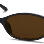 GUVIVI 90s Cat Eye Oval Sunglasses for Women with UV Protection