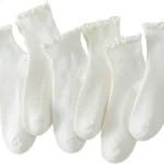 6 Pairs Women's Cute Ruffle Ankle Socks, Adorable Frilled Socks for Ladies