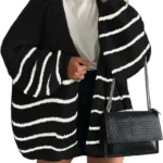 PRETTYGARDEN Women's Oversized Open Front Cardigan Sweater
