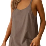 Women's Summer Active Tennis Dress with Built
