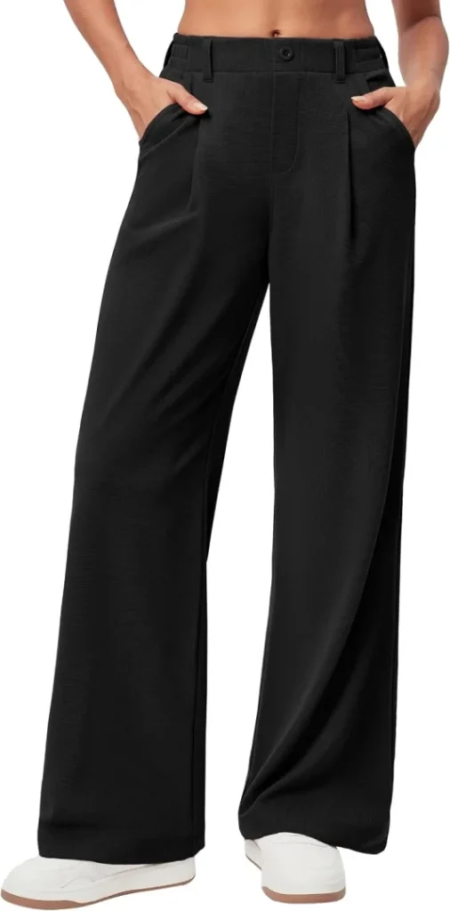 Ewedoos Women's Wide Leg Dress Pants for Business Casual Work Office Outfits