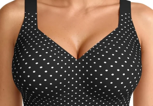 LetsJoli Plus Size Women's Jelly Bras No Underwire Push Up Supportive