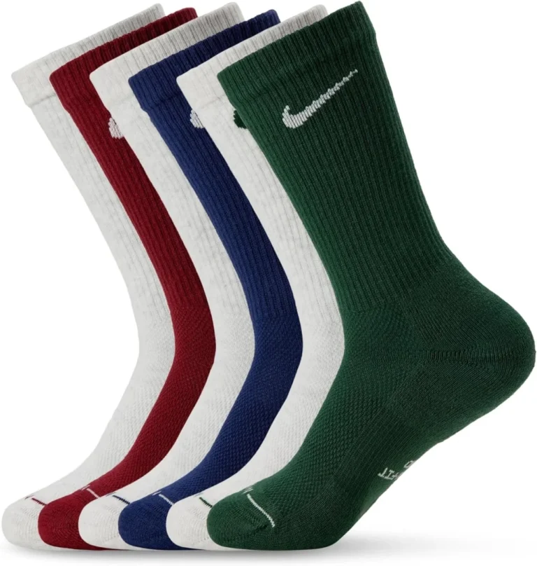 Nike Everyday Elevated Crew Socks, Unisex Adult 6